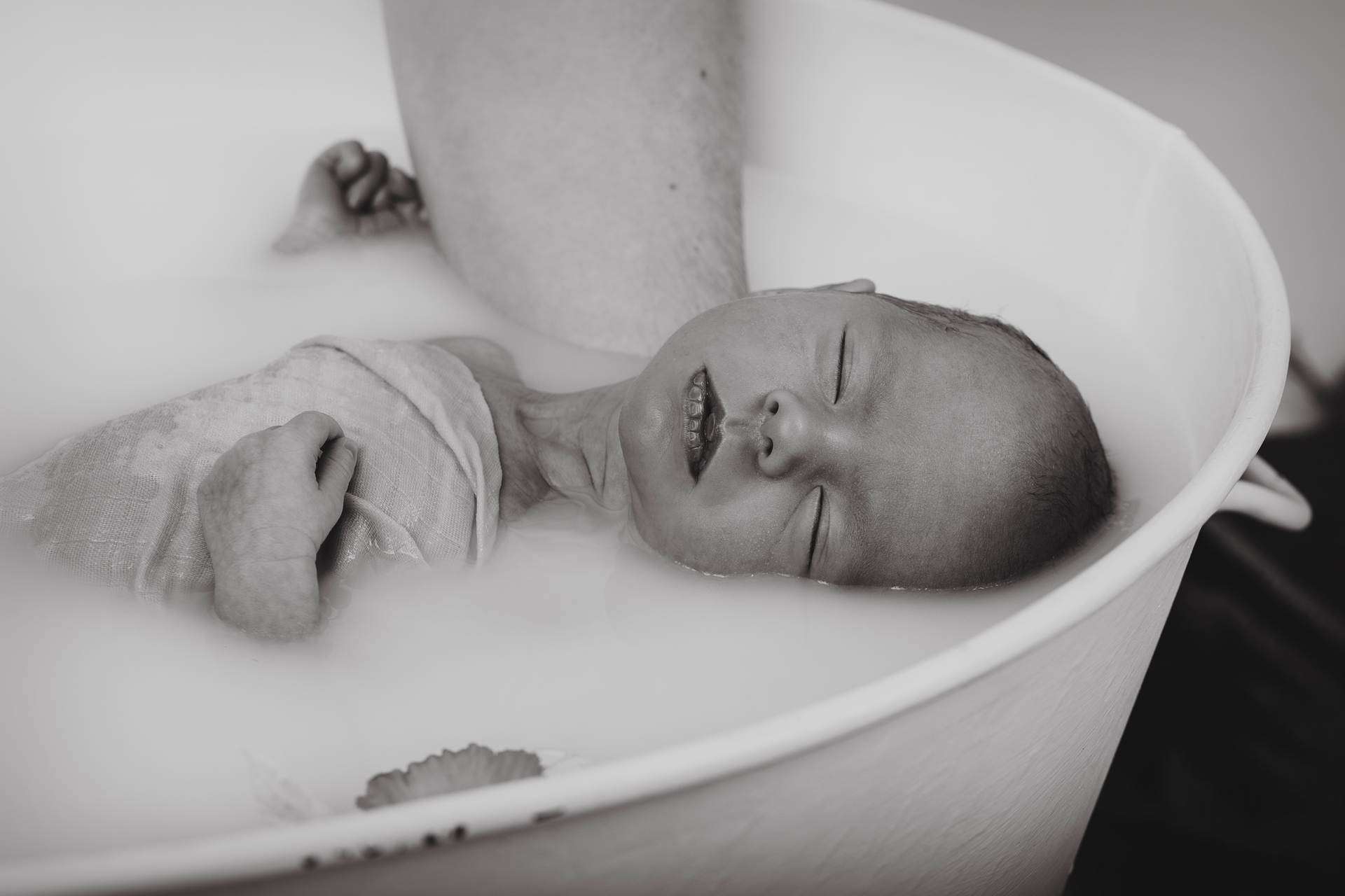 bain de lait naissance